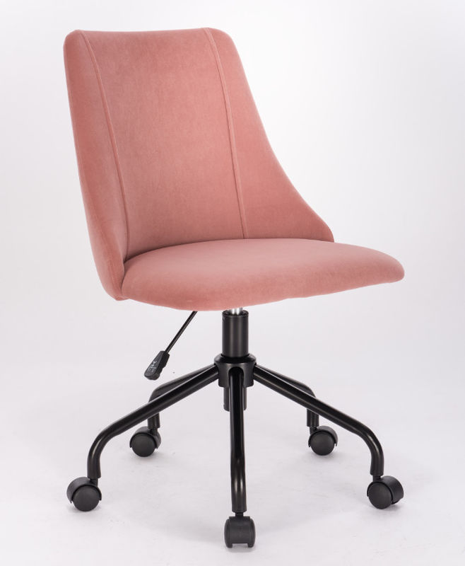 Office Ergonomic Swivel Chair Lumbar Support Executive Mid Back Adjustable Rolling Swivel Stool
